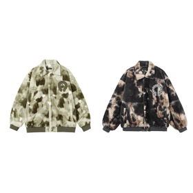 Chrome Hearts CH New Gradient Lambswool Warm Coat-4830